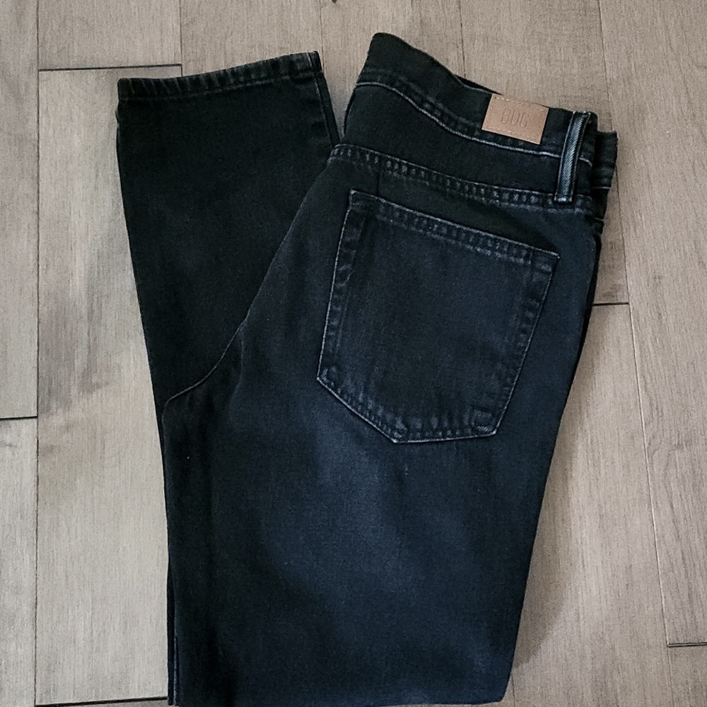 Urban Outfitters BDG Dad Slim Taper Fit / Black Jeans - Picture 2 of 13